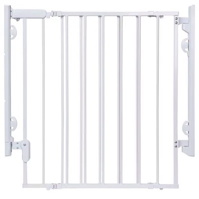 Puerta de bebé Safety 1st lista para instalar 29”-42” de ancho, 30” de alto caja abierta blanca Foto 1 de 4