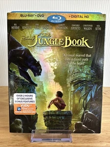 Disney’s “The Jungle Book” (Blu-Ray + DVD + Dig) W/slipcover, Near Mint Discs - Bild 1 von 4