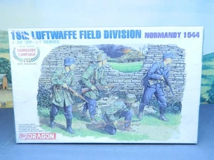 1/35 Figures Kit Dragon #6241 GERMAN 16th LUFTWAFFE FIELD DIVISION NORMANDY 1944 - Picture 1 of 2