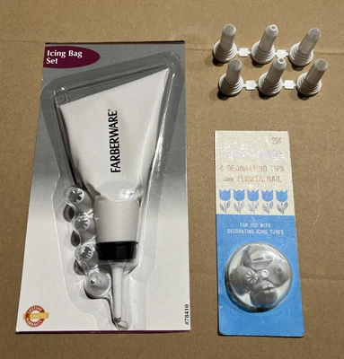 Juego de bolsas de glaseado Farberware #78410 + puntas para decoración de cake mate - leer Foto 1 de 4