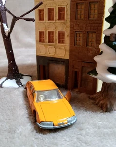Vintage MATCHBOX SUPERFAST #56 BMC 1800 PININFARINA 1969 Orange Narrow Wheels - Picture 1 of 9
