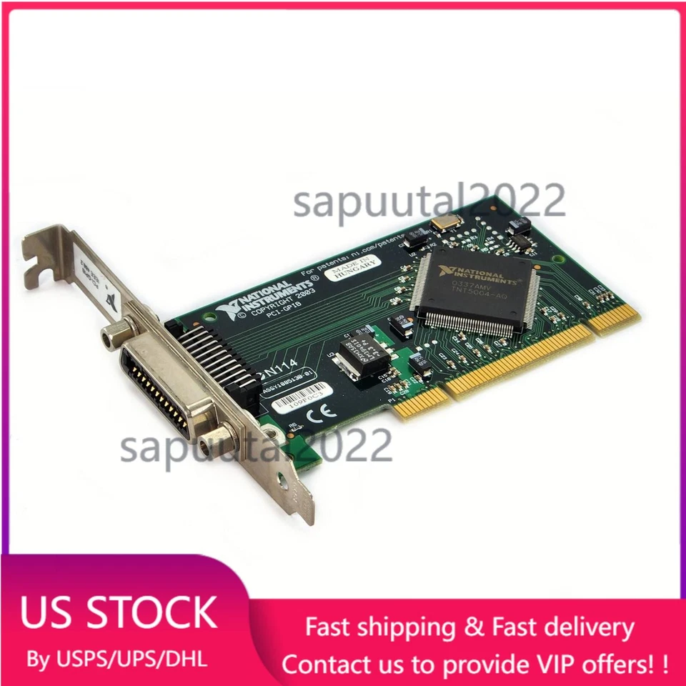 US Free TAX NEW NI PCI-GPIB PCIGPIB GPIB Instrument Control. - Image 1 of 4