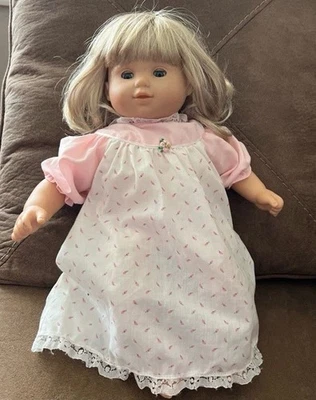 American Girl Doll Bitty Twin Girl Light Blonde Blue Eyes Retired Baby Doll - Image 1 of 4