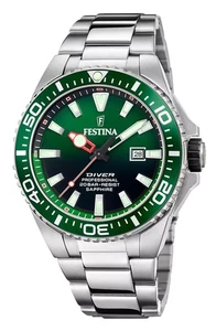 Reloj Hombre Festina The Originals Cuarzo Buceo 200M Esfera Verde F20663-2 - Imagen 1 de 3