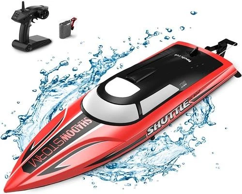 2 x tech rc TR2008 RC Boot Ferngesteuert LED 25km/h High Speed 2,4GHz defekt - Bild 1 von 1