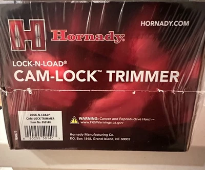 Kit de recortadora Hornady Lock N Load Cam Lock Case 050140 Foto 1 de 3