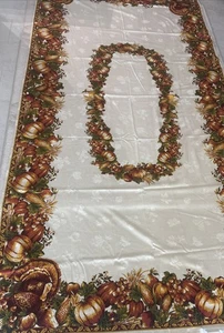 Erntedank Tischdecke Ernte Pracht 60 x 120 länglich extra lang NEU Türkei - Bild 1 von 18