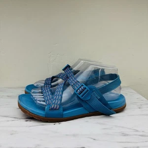 Sandalias Chaco Lowdown azules con tiras para mujer talla 8 - Imagen 1 de 9
