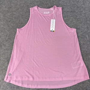 Smartwool Tank Top Womens Large Ultralight Workout Athletic Odor Resistant Gym - Picture 1 of 13