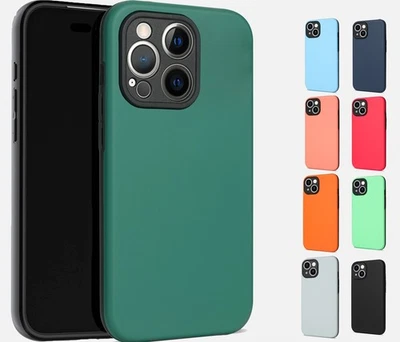 MEINCOVER | FULL BODY COVER SILIKON SCHUTZHÜLLE Handy Hülle für iPhone 15 14 13 12 11 Pro Max Display Schutz Silikon TPU Case