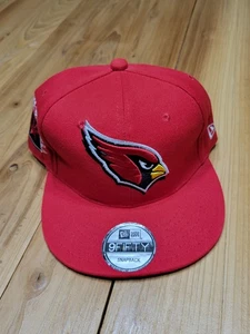 NFL Arizona Cardinals New Era 9fifty Snapback Flat Bill Hat Red Rise Up Red Sea - Picture 1 of 6