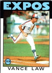 1986 Topps #787 Vance Law - Picture 1 of 2