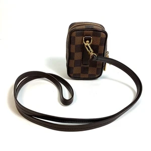 LOUIS VUITTON N61738 Damier Etui Okapi Pouch Schultertasche DamierCanvas Braun - Bild 1 von 15
