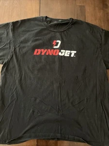 Men’s DynoJet Fuel Moto Racing T-shirt Size XL Double-sided - Picture 1 of 6