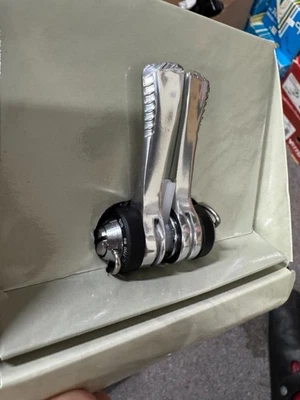 NOS Shimano Dura Ace Downtube Shifters 9s - Image 1 of 4