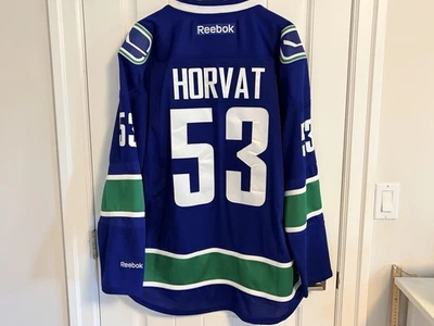 Authentic Reebok Vancouver Canucks Bo Horvat Blue Orca Jersey Size XXL 2XL - Image 1 of 4