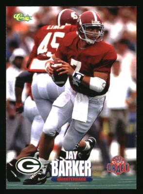 Jay Barker 1995 Classic NFL Rookies #86 FOOTBALL Card - Image 1 of 2