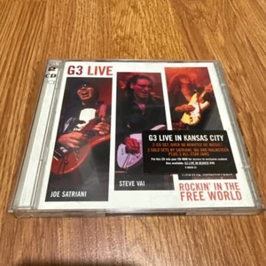 G3 / Joe Satriani & others - G3 Live: Rockin' In The Free World (CD, 2004, NM) - Picture 1 of 13