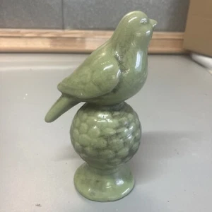 Keramik 6 Zoll grün Vogel Gedeck  - Bild 1 von 13