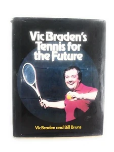 SIGNED Vic Braden's Tennis For The Future Hardcover 1977 Autograph Vintage Book - Picture 1 of 7
