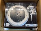 DENON DP-59L Turntable & PCL-59 Tonearm w/ Weight Original Box Tested Japan F/S
