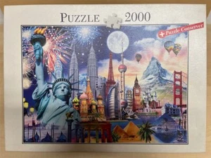 1000 Pieces Jigsaw Puzzle, PUZZLE 2000, "Sehenwürtigkeiten" - Picture 1 of 4