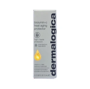 Dermalogica Biolumin C Heat Aging Protector SPF 50 0.17oz/5ml TRAVEL EXP 10/2026 - Picture 1 of 1