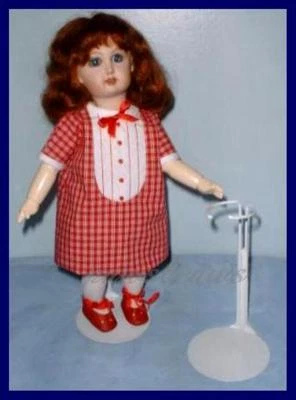 WHITE Kaiser #2101 Doll Stand for BLEUETTE Littlest Angel Tiny Terri Lee - Image 1 of 2