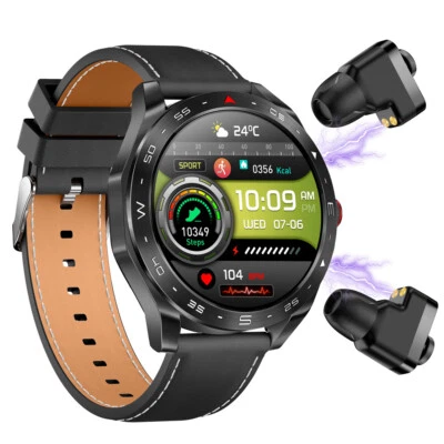 Bluetooth Smart Watch Music Headsets Bluetooth Call Music Smartwatch Men Women - Image 1 of 4