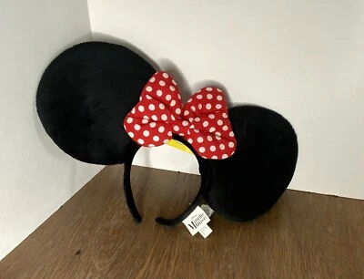 Disney Gran Tamaño Orejas de Minnie Mouse Por Elope Inc. Diadema Rojo Lunares Arco Nuevo con Etiquetas Foto 1 de 2