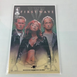 FIRST WAVE #4 2001 ANDROMEDA 'SCI-FI TV SERIES' BEGINNINGS BUSCH/PARSONS...VF/NM - Picture 1 of 6