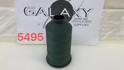 69 Upholstery Thread TEX-70 Bonded Nylon 8 oz Made In The USA Evergreen 5495 - Image 1 of 4
