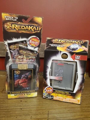 Redakai X-Reader Starter Pack 22 Blast 3D Cards & Microglyph Animation Sets New! - Image 1 of 4