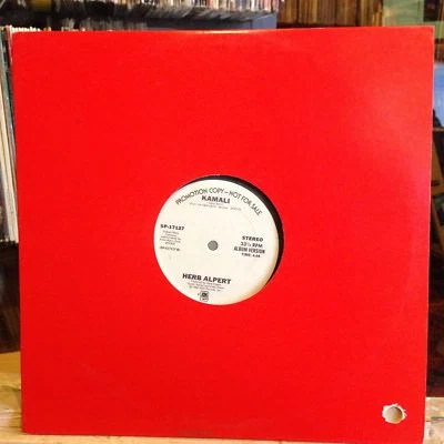 [SOUL/FUNK/JAZZ]~NM 12"~HERB ALPERT~Kamali~[3:24~4:48]~[1980~A&M~WLP PROMO] Foto 1 de 3