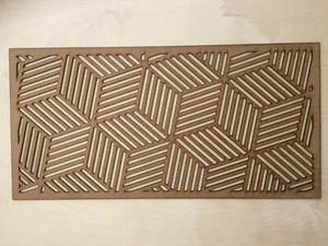 Radiador Gabinete Decorativo Detección Radiador Rejillas MDF 3mm y 6mm Artículo U11 - Imagen 1 de 3