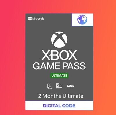 Xbox Game Pass Ultimate 2 Months (Read Description Please) • 2.59£