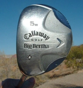 LH Nice Women's Callaway Big Bertha 5 Fairway wood ladies flex 43" NICE GRIP - Picture 1 of 6