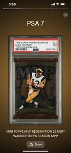 1999 Topps MVP Redemption Kurt Warner PSA 7 Nm - Bild 1 von 2