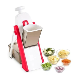 Mandolina AffettaVerdure Manuale Spessore Regolabile Affettatrice Taglia Verdure - Imagen 1 de 9