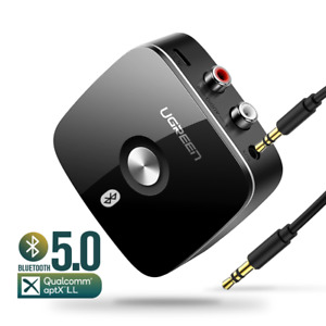 Bluetooth 5.0 Wireless Audio Transmitter Receiver HiFi Music Adapter AUX RCA NEW