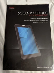 Toshiba Screen Protectors (2) 10 Inch Tablet - Picture 1 of 2