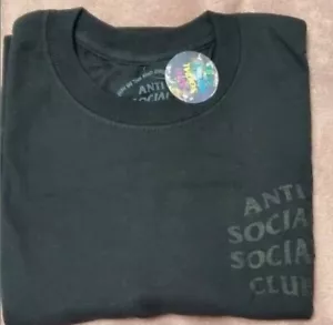 ANTI SOCIAL SOCIAL CLUB DRAMATIC KKOCH TEE SIZE (M) BLACK - Picture 1 of 7