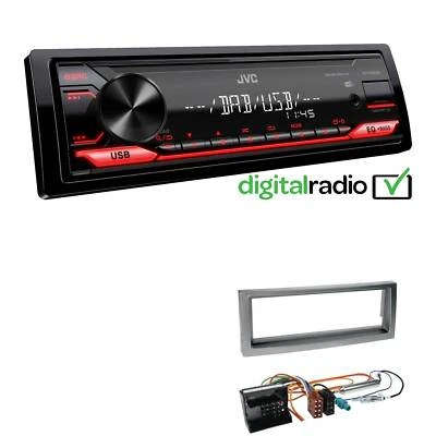 JVC 1-DIN Digital Media Autoradio DAB+ USB AUX für Citroen C5 2004-2008 - Bild 1 von 4