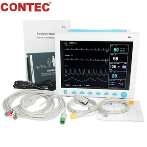 Vitalfunktionen Patientenmonitor Drucker ICU CCU CMS8000 12.1" LCD  6 Parameter - Picture 1 of 10