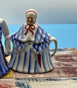 Staffordshire Vintage Collectible sugar bowl - Tony Woods Little Old Lady - Picture 1 of 11