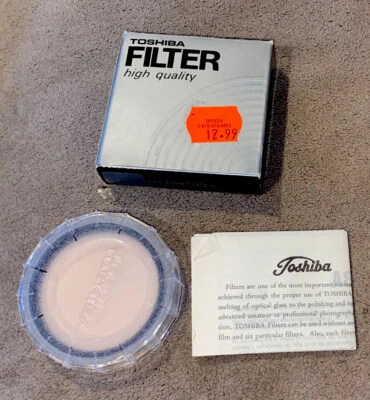 Vintage Toshiba 48mm SL-1A Sky Skylight Filter *Screw-In * Made in Japan *NEW - Image 1 of 4