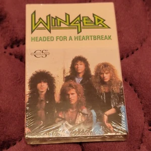 Winger Headed for a Heartbreak 1989 Rock Cassette Single NEW SEALED - Picture 1 of 2