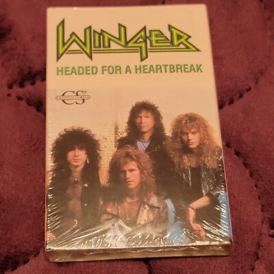 Winger Headed for a Heartbreak 1989 Rock Cassette Single NEW SEALED - Image 1 of 2