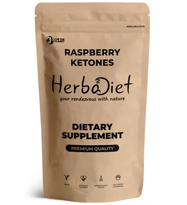 Raspberry Ketone Weight Loss Powder STRONG Slimming Diet Pills MAX Fat Burner - Image 1 of 3