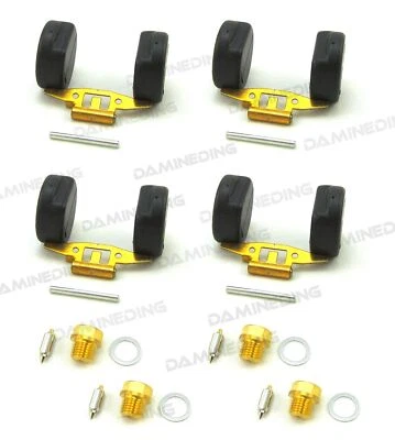 4X Aguja de carburador flotador y pasador KZ1000/900 GS1000/550/750/850 válvula carburador Foto 1 de 4